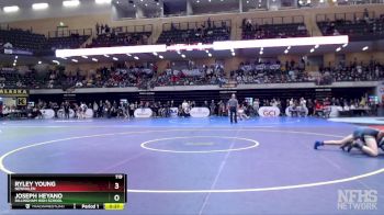 119 lbs Cons. Round 2 - Ryley Young, Newhalen vs Joseph Heyano, Dillingham High School