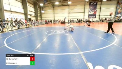 138 lbs Round Of 128 - Nathaniel Burchfiel, TX vs Preston Olander, DC