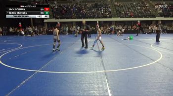75 lbs Quarterfinal - Jack Gorman, SJO Spartan YWC vs Micky Jackson, Pinnacle