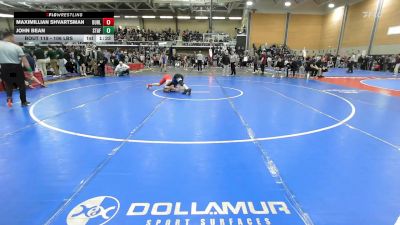106 lbs Round Of 16 - Maximillian Shvartsman, Burlington vs John Bean, Stafford