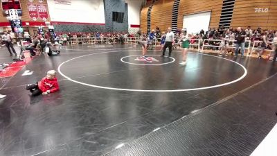 129-141 lbs Champ. Round 1 - Paola Whiting, Thermopolis Middle School vs Kalana Nolde, Lander Middle School