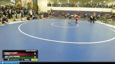126 lbs Cons. Round 3 - Joey Gallagher, Lake City vs Marcus Swift, Moscow