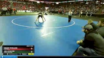 D3-195 lbs Quarterfinal - Jed Scallon, Ithaca/Weston vs Grant Rydlund, Ladysmith