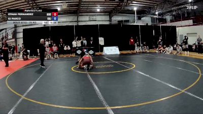 70 kg Cons. Round 8 - Ethan Fernandez, Spartan Combat RTC/ Titan Mercury Wrestling Club (TMWC) vs EJ Parco, California