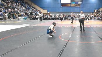 3 - 150 lbs Cons. Round 3 - Cody Davis, Skyline vs Sam Blevins, Fauquier