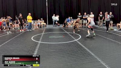 105 lbs Round 4 (8 Team) - Hudson Bragg, POWA vs Roy Barak, Junior Terps USA Allstars