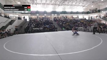 120 lbs Round 1 (16 Team) - Hunter McCleskey, Jones County vs Mykyta Liutyi, Cambridge