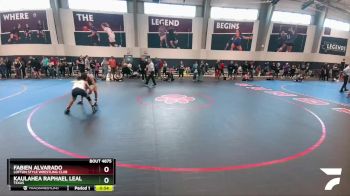 98 lbs Cons. Semi - Kaulahea Raphael Leal, Texas vs Fabien Alvarado, Lofton Style Wrestling Club