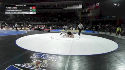 144 lbs Cons. Round 5 - Jack Locke, Turlock vs Cooper Sheesley, Del Oro