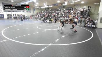 105 lbs Cons. Round 1 - Azayla Tovar, Liberty (Winchester) vs Danielle Chavez, Lakeside