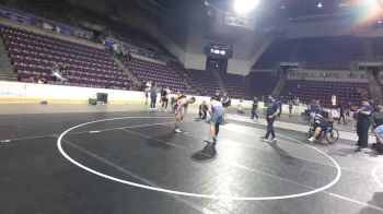 166.4-168.4 lbs Champ. Round 3 - Joey Pitts, Pueblo West Storm Wrestling vs Emiliano Ortega-Franco, Olympian Wrestling
