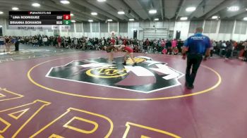 135 lbs Champ. Round 1 - Lina Rodriguez, Cheyenne Central vs Brianna Bohanon, Mead