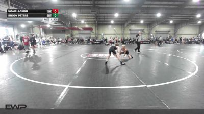 77 lbs Round Of 16 - Noah Lagman, Sunkist Kids Monster Garage vs Brody Peters, Sebolt Wrestling Academy