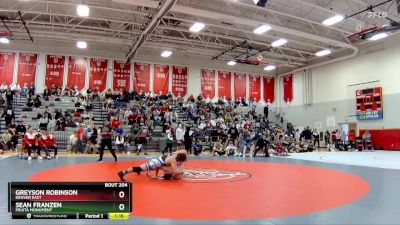 215 lbs Champ. Round 1 - Sean Franzen, Fruita Monument vs Greyson Robinson, Denver East