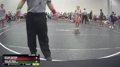 85 lbs Cons. Round 3 - Nolan Hall, Compound Wrestling vs Kylee Ooton, Prodigy Wrestling