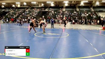 215 lbs Champ. Round 1 - Jason Cacal, Thunder Wrestling Club vs Cody Netherton, Holly Wildcats