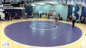 170 lbs. Cons. Round 2 - Alexis Zahlit, Kaneland vs Kaitlyn Willard, Oak Park