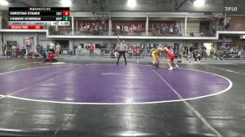 157 lbs Round 1 (4 Team) - Connor Schenian, Wisconsin-Stevens Point vs Christian Stanek, Central