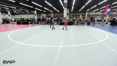 71 lbs Round Of 16 - Ariela Infante, All American Wrestling Club vs Foster Patchell, Texans Wrestling Club