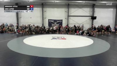 25 lbs Rr Rnd 1 - Annagail Little, Carolina Gold vs Amia Lopez, Surfside Girls - W