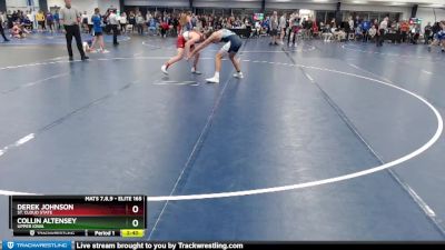 Elite 165 lbs Cons. Round 3 - Derek Johnson, St. Cloud State vs Collin Altensey, Upper Iowa