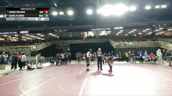 150 lbs Cons. Round 2 - Gabe Flores, Woodward Academy vs Jared Wilson, Hartsville