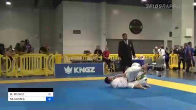 MATHEUS GOMES vs KEVIN MUNOZ 2022 American National IBJJF Jiu-Jitsu Championship