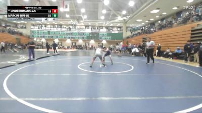 138 lbs Cons. Round 4 - Keoni Bumanglag, Granite Hills vs Marcus Busse, Del Norte (San Diego)