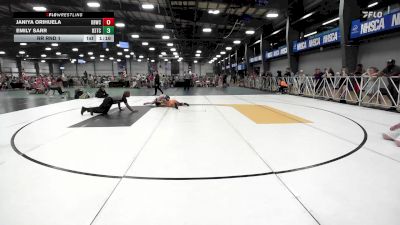 132 lbs Rr Rnd 1 - Janiya Orihuela, OBWC Pink vs Emily Sarr, D3 Training Center