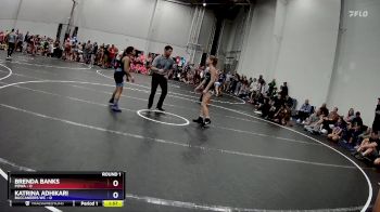 90 lbs Semis (4 Team) - Brynn Engel, POWA vs Nailha Hawkins, Lady Assassins