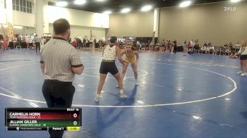 140 lbs Round 4 (8 Team) - Carmelia Horn, Team Montana Gold vs Jillian Giller, Illinois Cornstars Gold