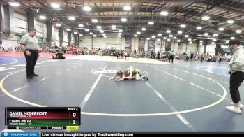 96 lbs Rd# 1 9:00am Friday - Chris Metz, Minion Green vs Daniel McDermott, Terps Xtreme