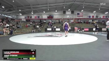 174 lbs Cons. Round 2 - Lucas Wendling, McKendree vs David Oyebode, Marian