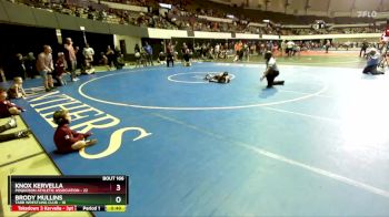 Rookie K-2 44 Semifinal - Brody Mullins, Tabb Wrestling Club vs Knox Kervella, Poquoson Athletic Association