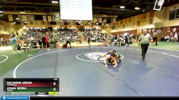 113 lbs Champ. Round 3 - Edwin Sierra, Poway vs Salvador Ardon, Camarillo