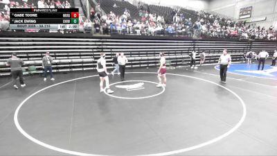 3A 215 lbs Cons. Semi - Gabe Toone, Morgan vs Jack Ewing, Canyon View