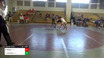 152 lbs Quarterfinal - Gabriel Belga, Cumberland Valley vs Timmy Johnson, Northern