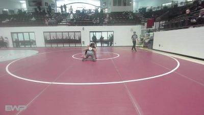 132 lbs Consi Of 8 #2 - Jet Brown, McAlester vs Kyson Poe, Inola