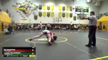 190 lbs Consolation Bracket - Caden McLafferty, Twinsburg, OH vs Eli Kaufman, Wadsworth