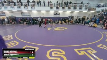 110 lbs Quarterfinal - Henry Pencoske, Rocky Mountain vs Douglas Lewis, Riverton Middle School