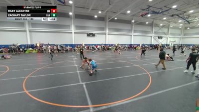 120 lbs Champ. Round 1 - Riley Alcantar, Unattached vs Zachary Taylor, Unattached