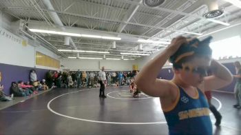 98 lbs Champ. Round 1 - Tobyn Jordan, Powell Middle School vs Waylon Persson, Riverton Middle School