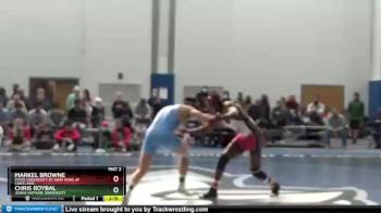 157 lbs Prelim - Markel Browne, State University Of New York At Cortland vs Chris Roybal, Johns Hopkins University