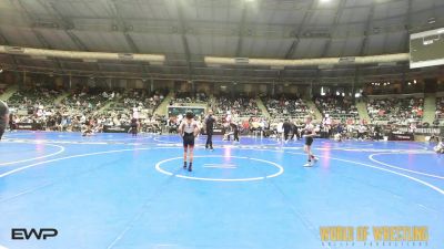 64 lbs Consi Of 8 #1 - Logan Schulz, Viking Wrestling Club (IA) vs Chevy Plank, Maize Wrestling Club