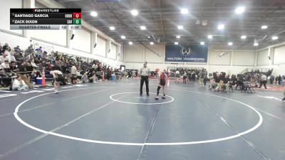 106 lbs Quarterfinal - Santiago Garcia, Conard vs Zack Dixon, Xavier