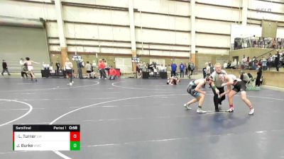 165 lbs Semifinal - Lukas Turner, Uintah Wrestling vs Jacob Burke, Warrior Wrestling Club