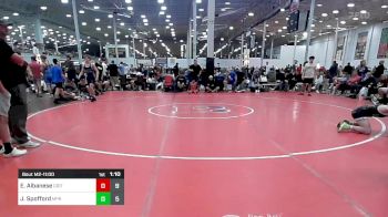 122 lbs Semifinal - Emilio Albanese, Grit Mat Club vs Jeffrey Spofford, MPR