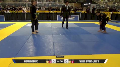 Nazarii Paseniuk vs Raylan Silva Ferreira 2025 Pan Kids Jiu-Jitsu IBJJF Championship