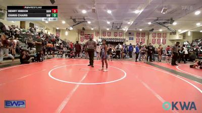 83 lbs Consolation - Henry Hibdon, Barnsdall Youth Wrestling vs Osiris Chairs, Raw Wrestling Club