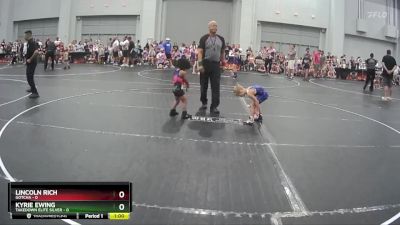 45 lbs Placement (4 Team) - Lincoln Rich, Gotcha vs Kyrie Ewing, Takedown Elite Silver